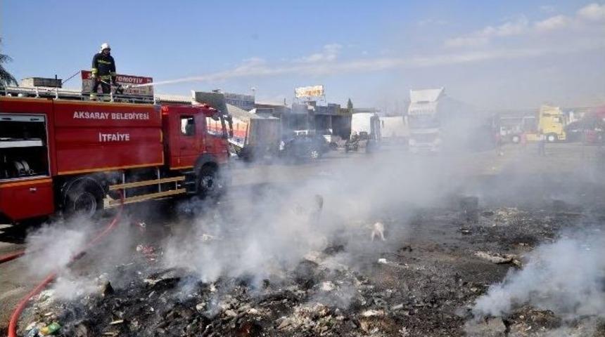 &Ccedil;&ouml;pl&uuml;k Yangını Ara&ccedil;ları Yaktı