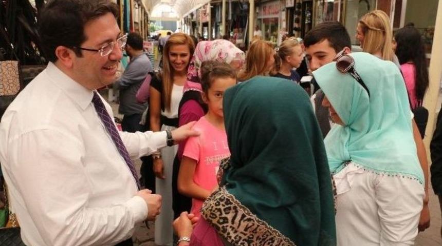 Ak Heyet'ten Esnaf Ziyareti