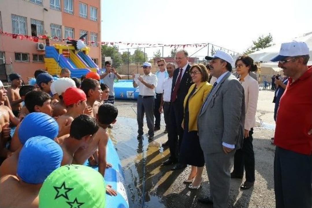 Başkan Şahin, &Ccedil;ocukların Mutluluğuna Ortak Oldu