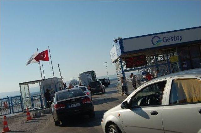 Çanakkale’de Dönüş Yoğunluğu