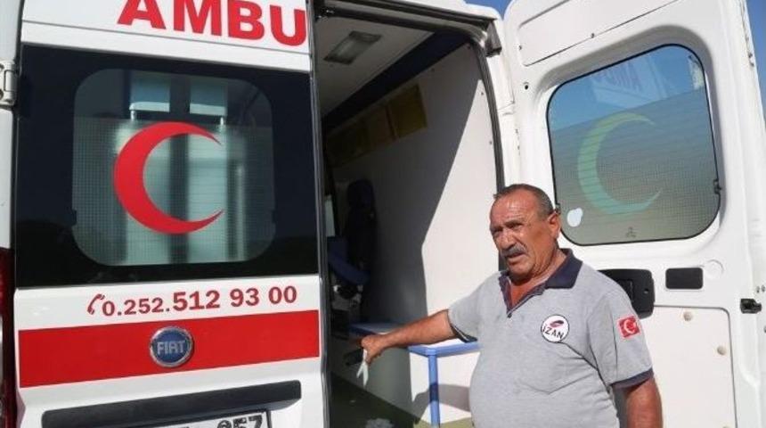 Milas'ta Ambulans Şof&ouml;r&uuml;ne &Ccedil;irkin Saldırı