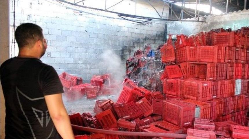 Antalya'da Korkutan Yangın