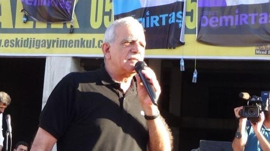 Mardin&rsquo;de Cumhurbaşkanı Adayı Demirtaş'ın Se&ccedil;im B&uuml;rosu A&ccedil;ılışı Yapıldı