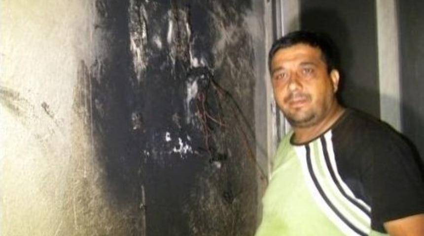 Edirne'de Eve Yıldırım D&uuml;şt&uuml;