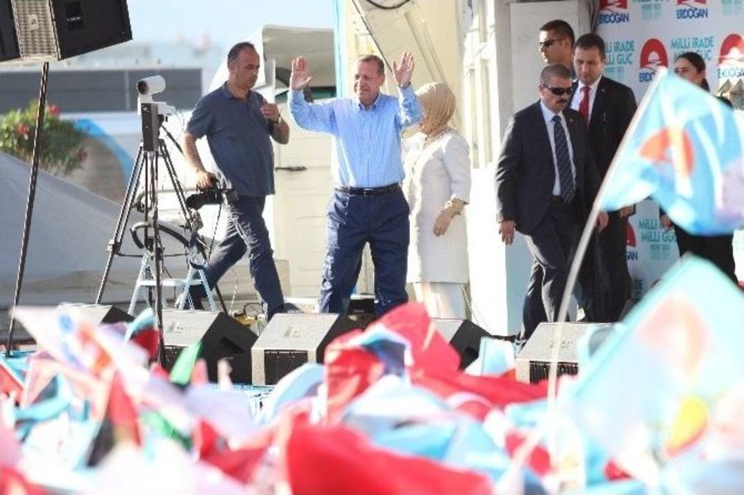 Cumhurbaşkanı Adayı Recep Tayyip Erdoğan İzmir'de Konuştu