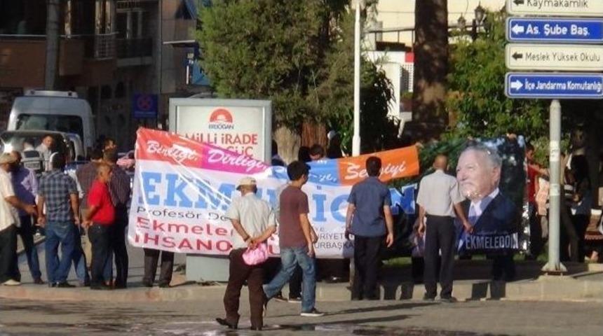 Ekmeleddin İhsanoğlu Kırıkhan&rsquo;da Hakla Buluştu