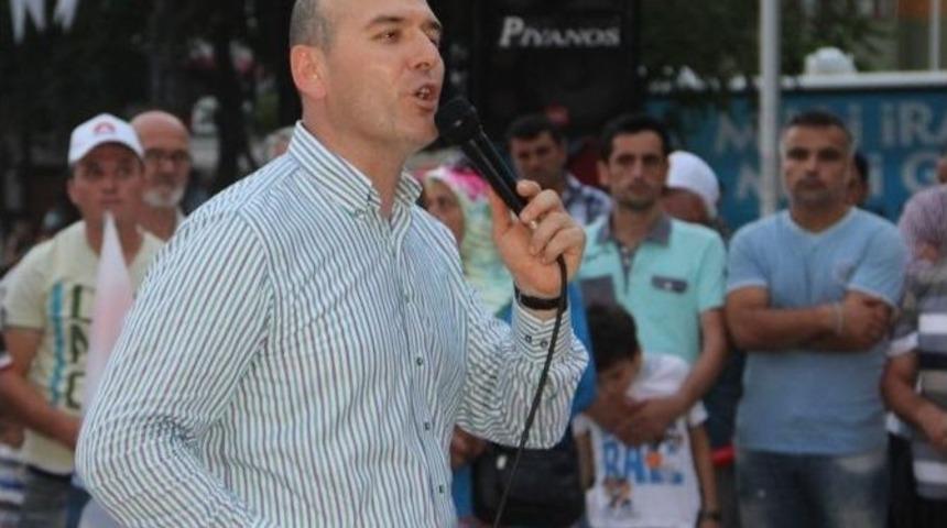 Ak Parti Genel Başkan Yardımcısı S&uuml;leyman Soylu: