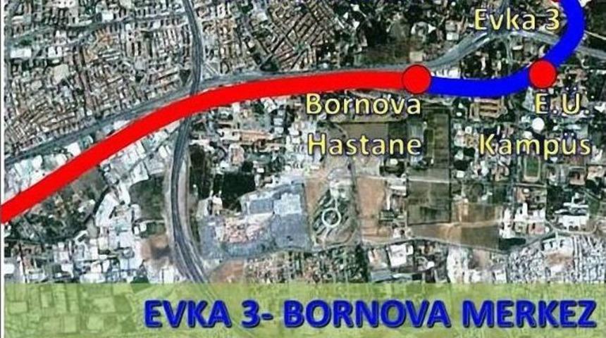 Metroda Yeni Rota Bornova Merkez