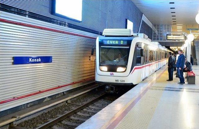 Metroda Yeni Rota Bornova Merkez