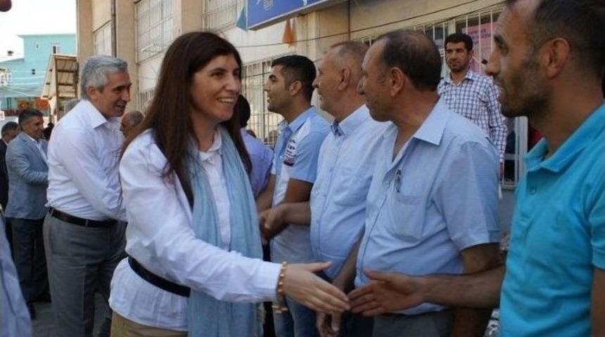 Ak Parti&rsquo;li Beyaz &Ccedil;ermik, &Ccedil;&uuml;ng&uuml;ş Ve Ergani&rsquo;yi Ziyaret Etti