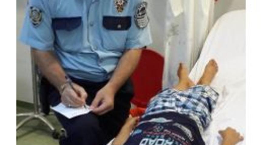 D&uuml;ğ&uuml;nde Patlayan Maytap 6 Yaşındaki &Ccedil;ocuğu Hastanelik Etti