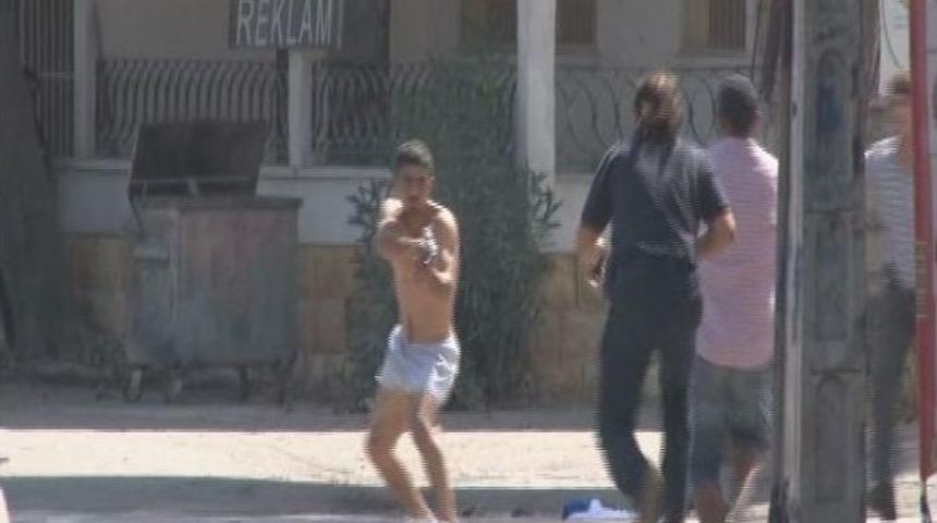 Silahlı Saldırgan Vurularak Yakalandı