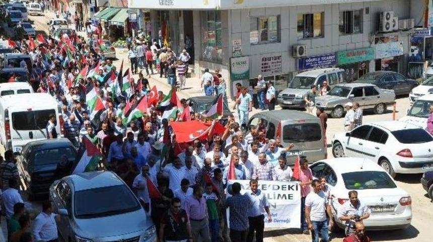 Suşehri&rsquo;nde Filistin&rsquo;e Destek Y&uuml;r&uuml;y&uuml;ş&uuml;