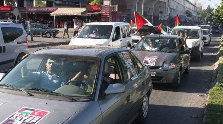 Gaziantep&rsquo;te Gazze'ye Destek Konvoyu
