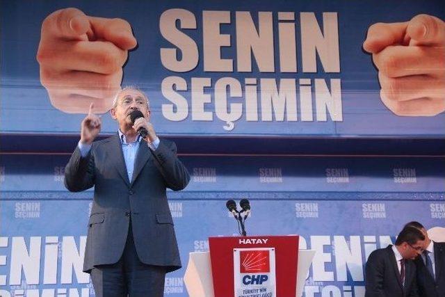 Kılıçdaroğlu: 