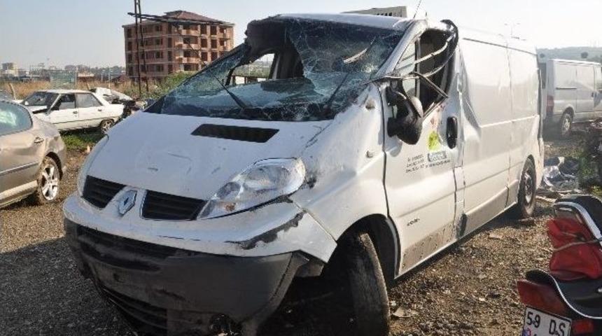 Tekirdağ&rsquo;da Trafik Kazası: 1 &Ouml;l&uuml;, 1 Yaralı