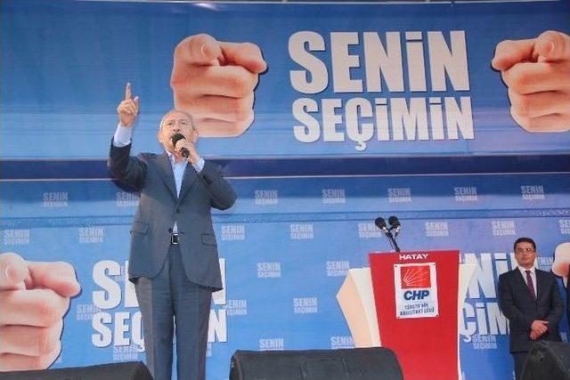 Kılıçdaroğlu: “sadece Biz İstemiyoruz, Ekmeleddin İhsanoğlu’nu Bütün Dünya İstiyor”