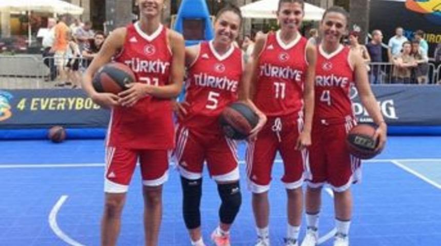 3x3 Kadın Basketbol Milli Takımı Avrupa&rsquo;da Kendini G&ouml;sterdi