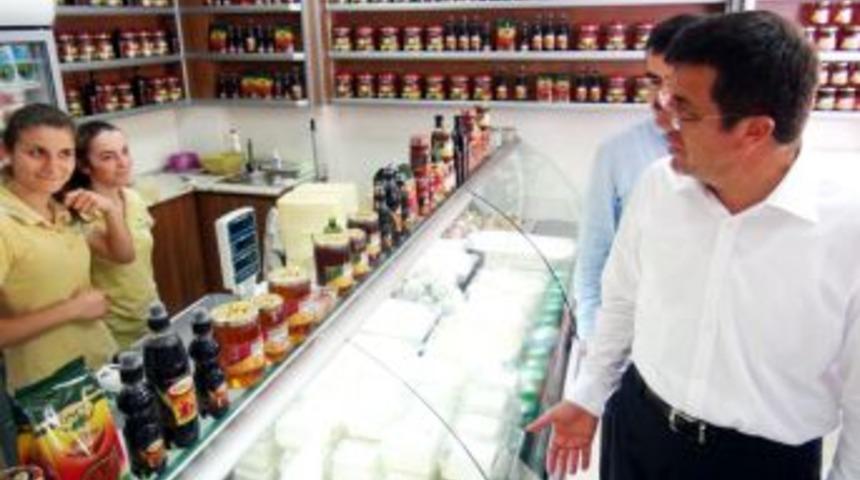 Ekonomi Bakanı Nihat Zeybekci Aydın'ı ziyaret etti