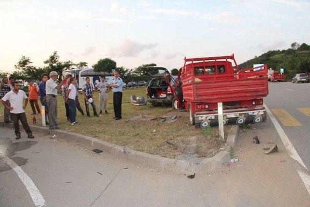 Giresun’da Trafik Kazası: 7 Yaralı