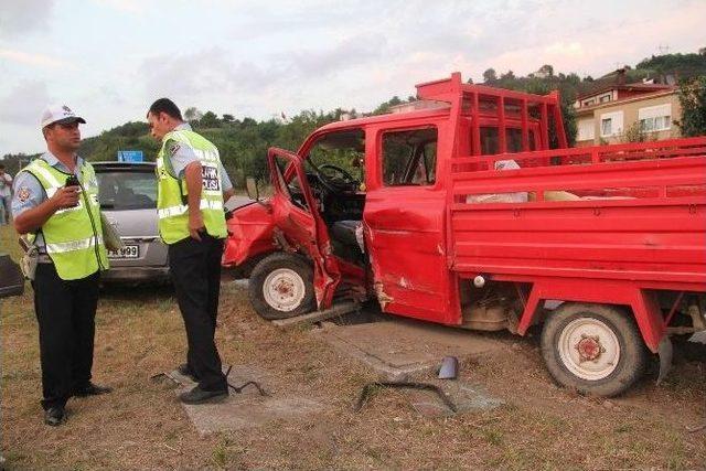 Giresun’da Trafik Kazası: 7 Yaralı