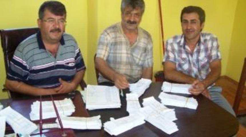 Korkuteli&rsquo;de Se&ccedil;men K&acirc;ğıtları Dağıtılıyor