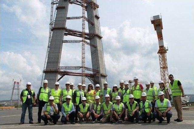 İmsiad Üyelerinden Üçüncü Köprüye Teknik İnceleme Gezisi