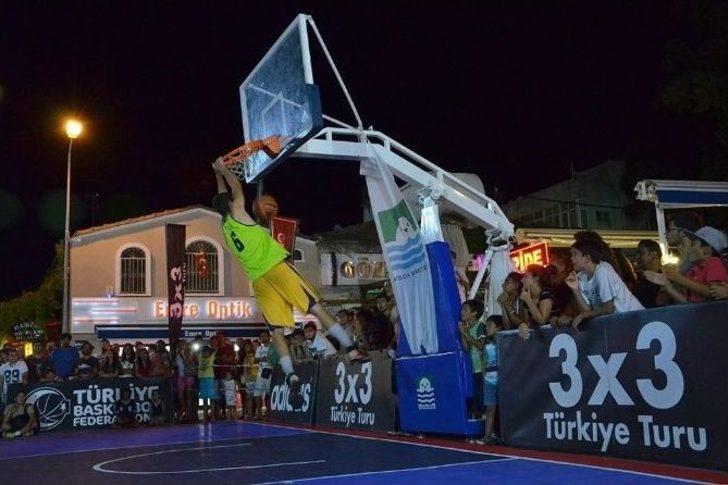 Foça'daki Basketbol Şöleninde Muhteşem Final G5