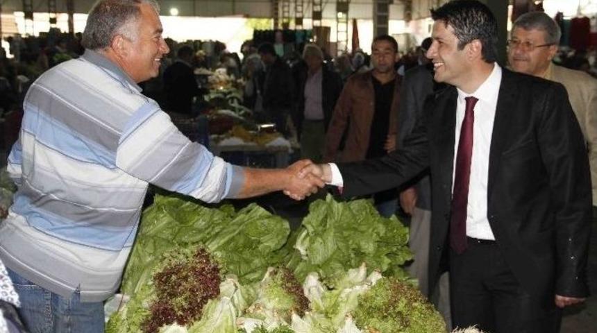 D&ouml;şemealtı Kapalı Pazaryerine Yeni Aydınlatma Sistemi