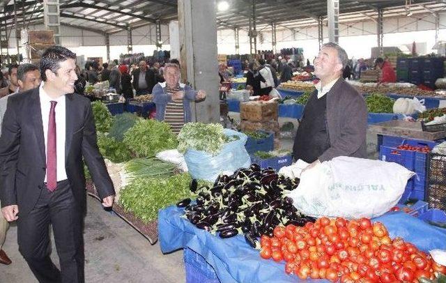 Döşemealtı Kapalı Pazaryerine Yeni Aydınlatma Sistemi