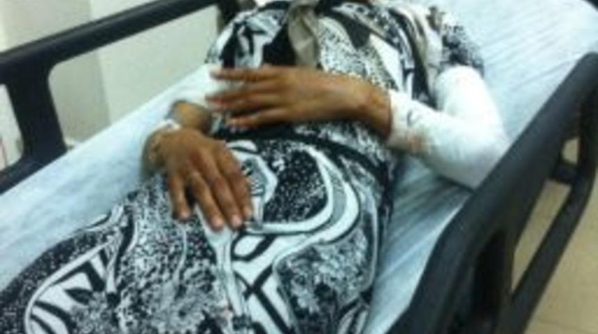 Kocasının Darp Ettiği Suriyeli Kadın Hastanelik Oldu