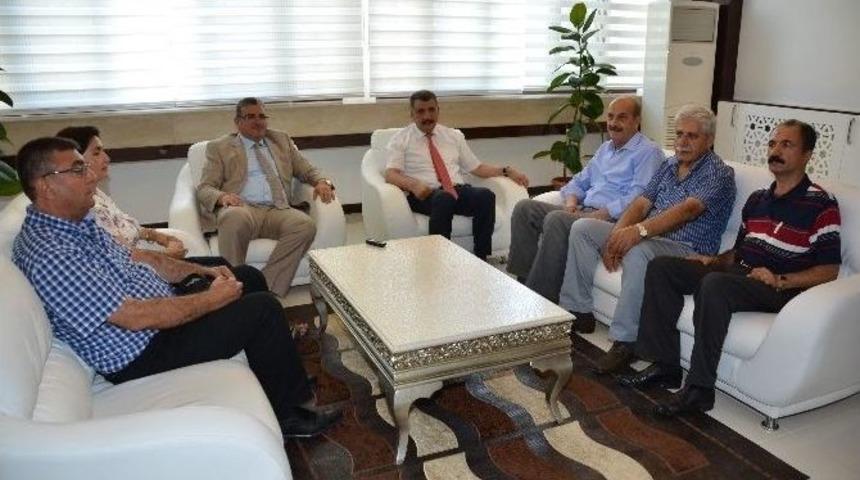 Rakibinden G&uuml;rkan'a Nezaket Ziyareti