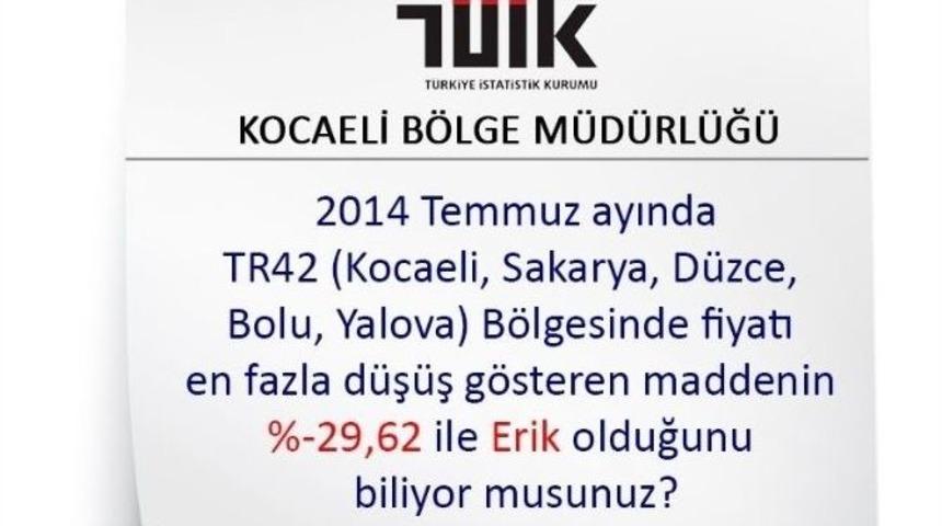 Doğu Marmara&rsquo;da Erik D&uuml;şt&uuml; Kayısı Arttı