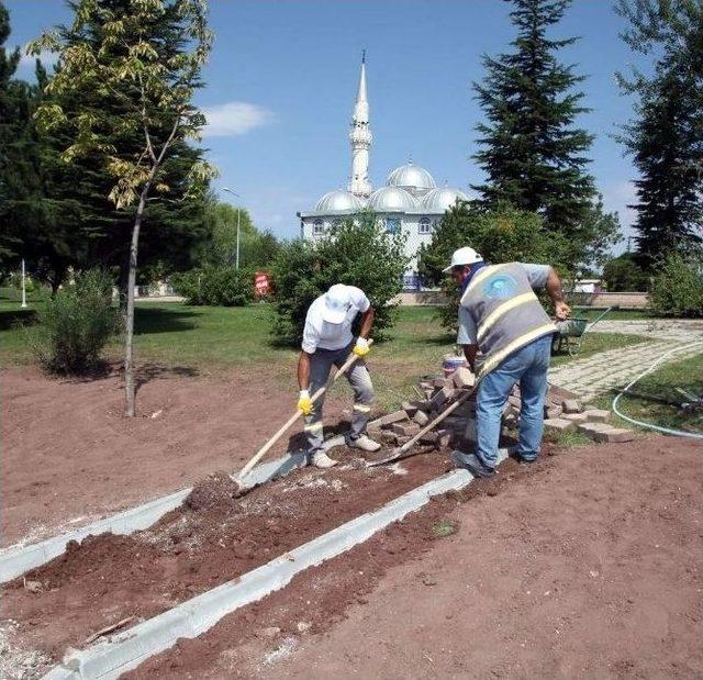 Odunpazarı’nda Park Yenileme Çalışmaları