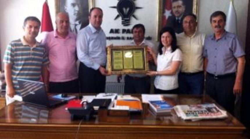 &Ccedil;iftelerliler Derneği'nden Ak Parti&rsquo;ye Ziyaret