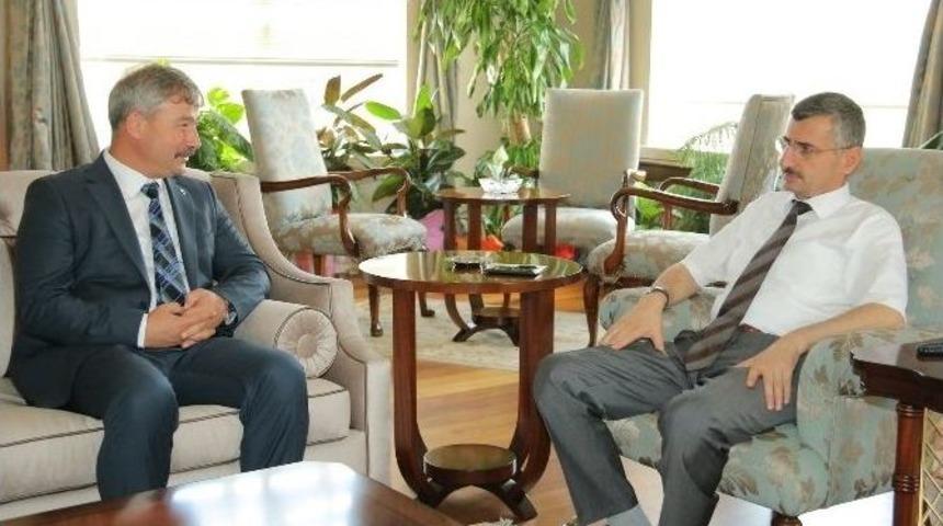 Başkan Yaralı&rsquo;dan Vali Bektaş&rsquo;a Ziyaret