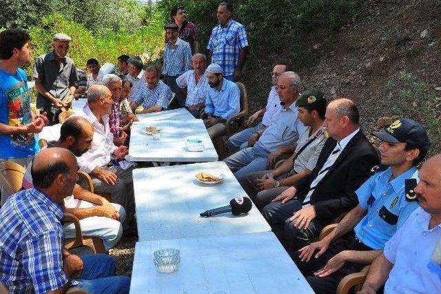 Kaymakam Çorumluoğlu’dan Acılı Aileye Taziye Ziyareti