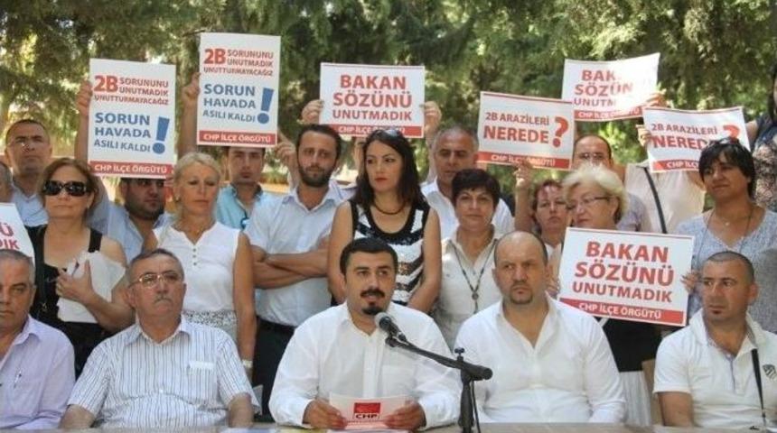 Gaziemir Chp'den '2b' &Ccedil;ağrısı!