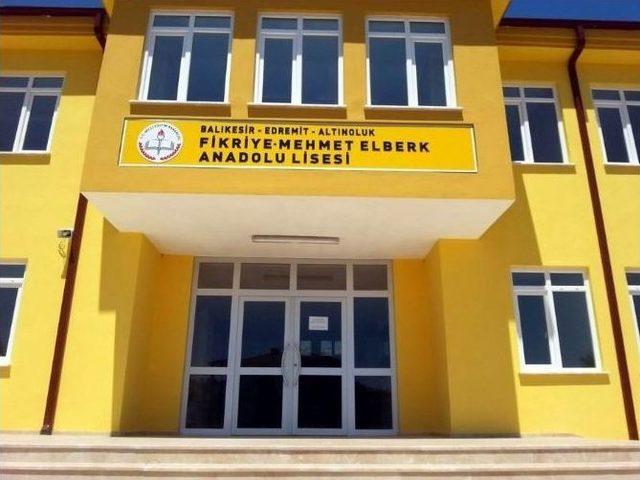 Edremit’te Yeni Okullar Hizmete Giriyor