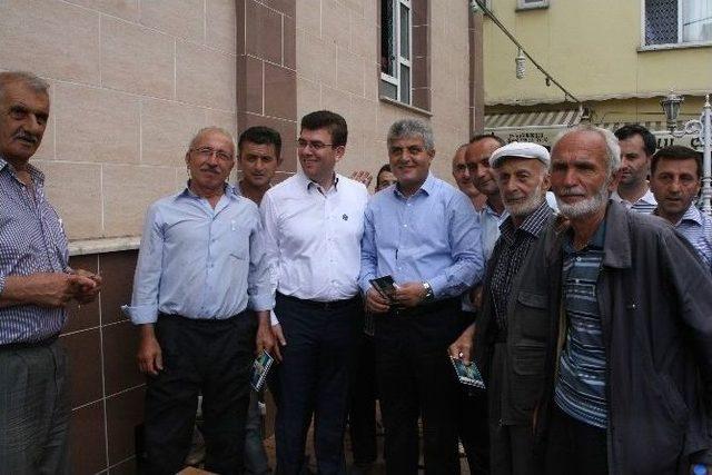 Ak Parti Trabzon İl Başkanı Günnar Cumhurbaşkanlığı Seçimi İçin Vakfıkebirliler'den Destek İstedi