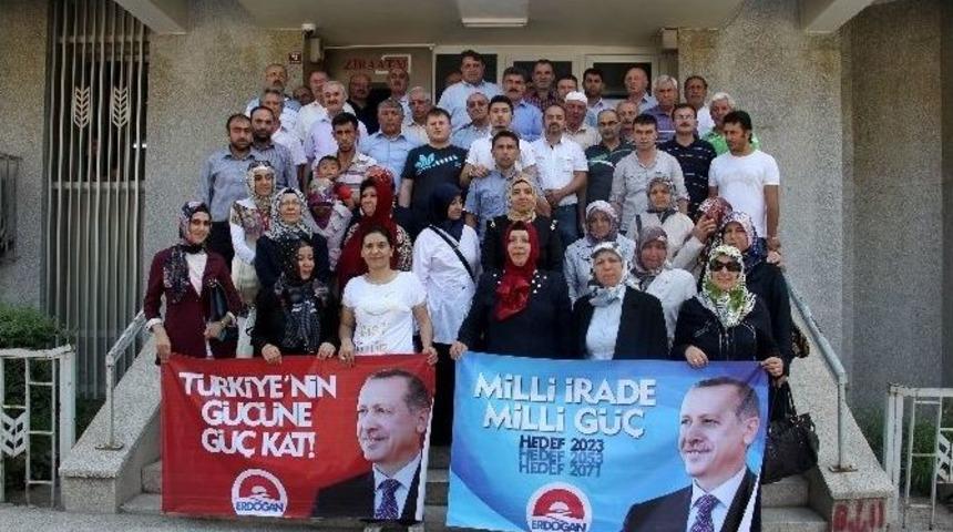Osmancık&rsquo;tan Başbakan Erdoğan&rsquo;a Destek