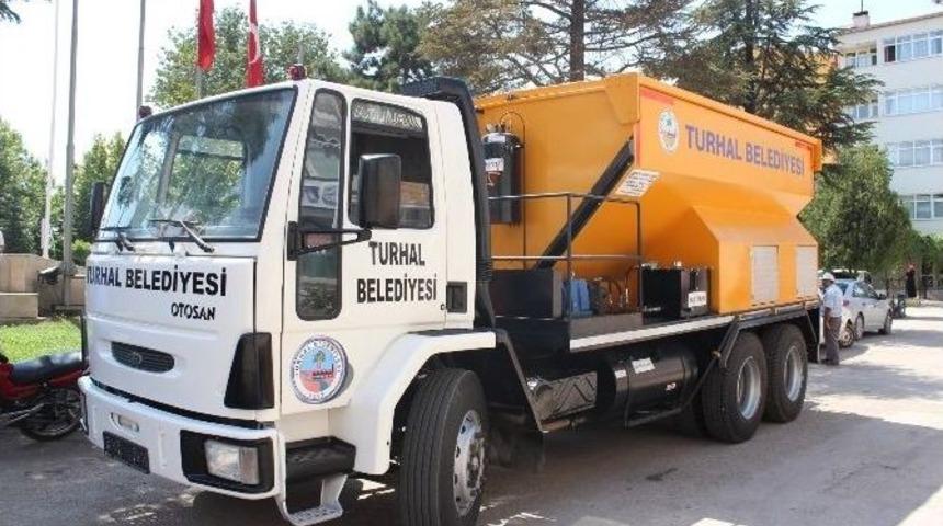 Turhal Belediyesi Ara&ccedil; Parkuruna Takviye