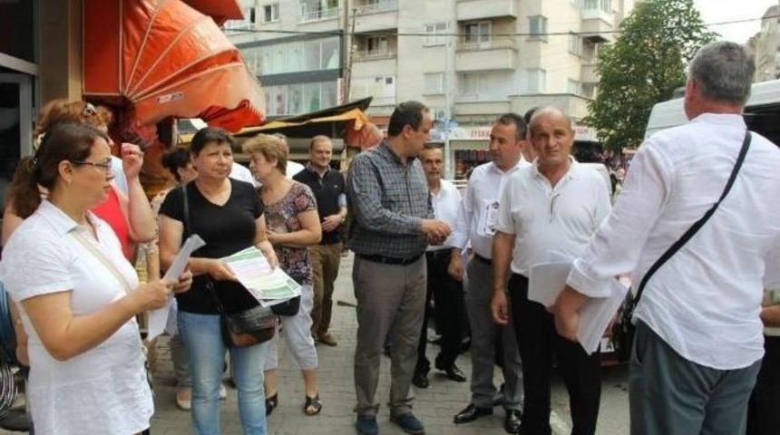 Chp Giresun'da Cumhurbaşkanlığı İçin Sokağa İndi