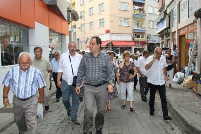 Chp Giresun'da Cumhurbaşkanlığı İçin Sokağa İndi