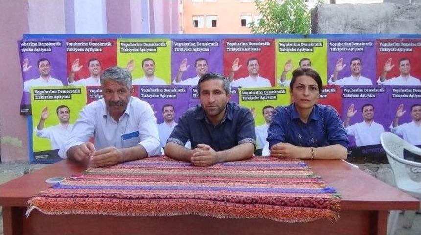 Hdp İl Başkanlığı&rsquo;ndan Se&ccedil;im A&ccedil;ıklaması