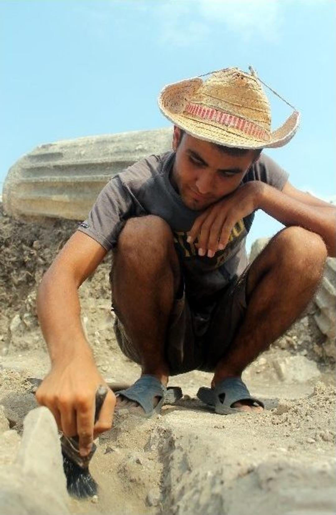 (&ouml;zel Haber) Bin 800 Yıllık Soli Pompeipolis Antik Kentte Kazı &Ccedil;alışmaları S&uuml;r&uuml;yor
