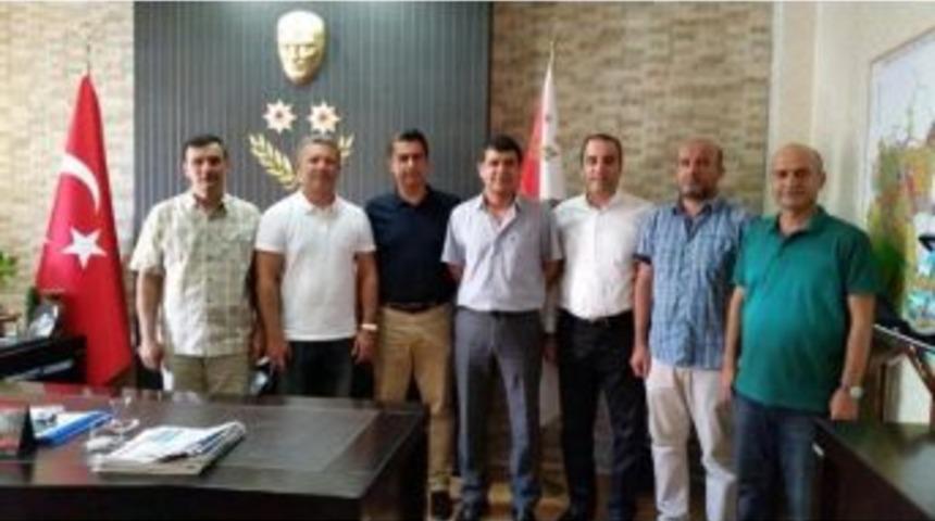 Masiad Y&ouml;netiminden Emniyet M&uuml;d&uuml;r&uuml; İlhan&rsquo;a Ziyaret