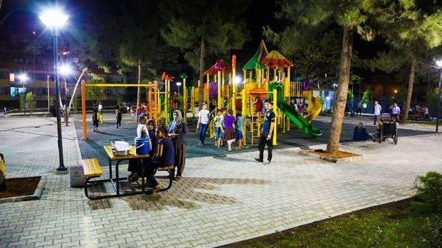 Şehitkamil Alleben Sahil Parkı Hizmete Girdi