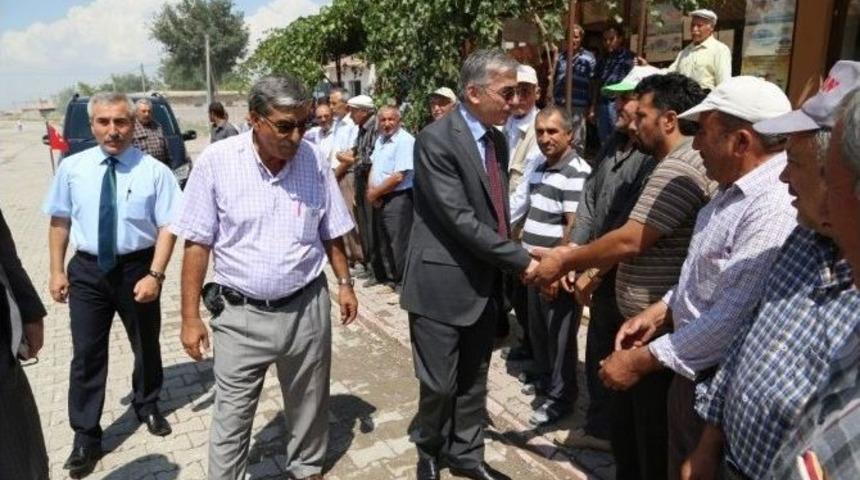 Vali Ataklı K&ouml;ylerde İncelemelerde Bulundu