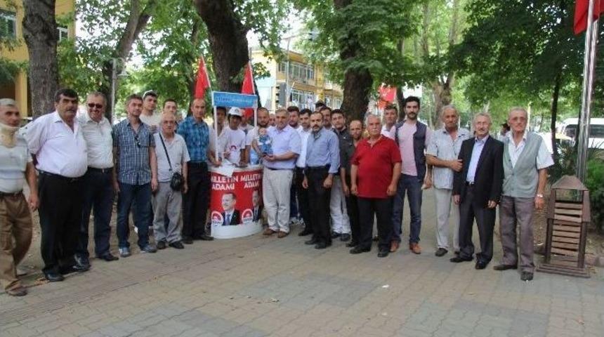 Hendek&rsquo;te Erdoğan Sevgisi